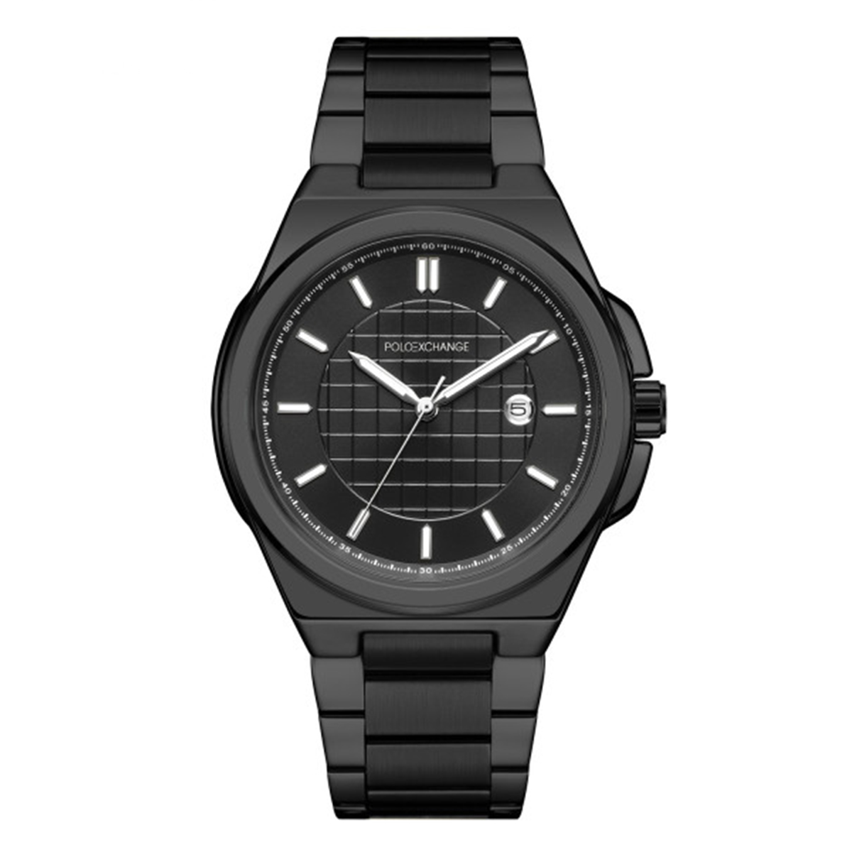 MONTRE POLOEXCHANGE HOMME SIMPLE ACIER